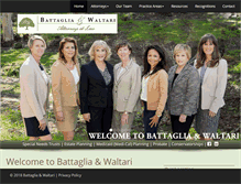 Tablet Screenshot of battagliawaltari.com